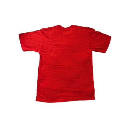 Walt Disney World Mickey Mouse Unisex M Red Adult Tee Shirt Embroidered Cotton