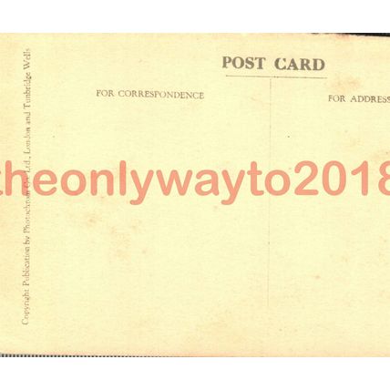 Abergavenny & Holy Mountain, Monmouthshire, Postcard