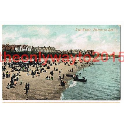 East Sands, Clacton-on-Sea, Essex, c1900, Postcard
