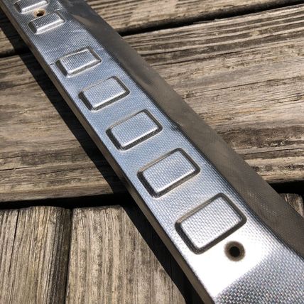 Volvo 940 Wagon Stainless Steel Hatch Tailgate Scuff Sill Plate Trim OEM