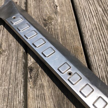 Volvo 940 Wagon Stainless Steel Hatch Tailgate Scuff Sill Plate Trim OEM