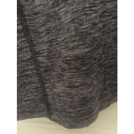 Russell Athletic Men's Gray Active Short Sleeve Shirt V-Neck Size Large