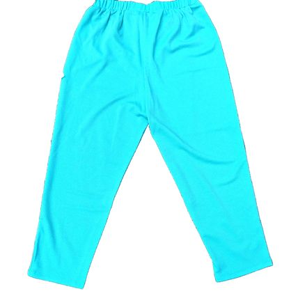Womens Shein Small Mint Green Textured Capri Pants Light Loose Fitting NEW!