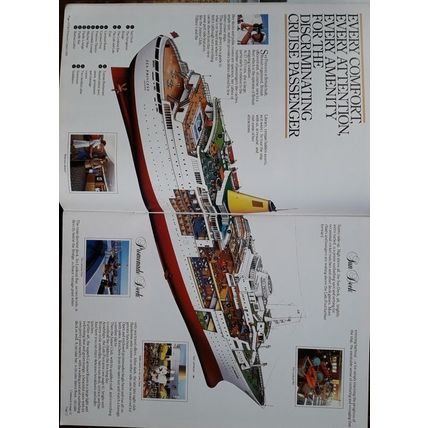 P&O Princess Cruises 1982, travel brochure