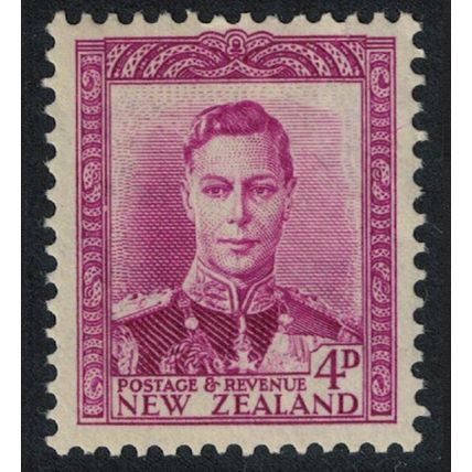 New Zealand King George VI 4d 1941 MNH SG#681