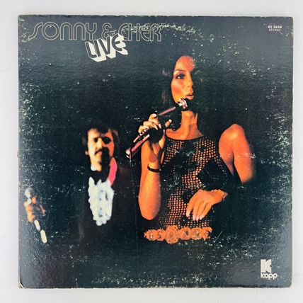 Sonny & Cher - Sonny & Cher Live Vinyl LP Record Album KS 3654