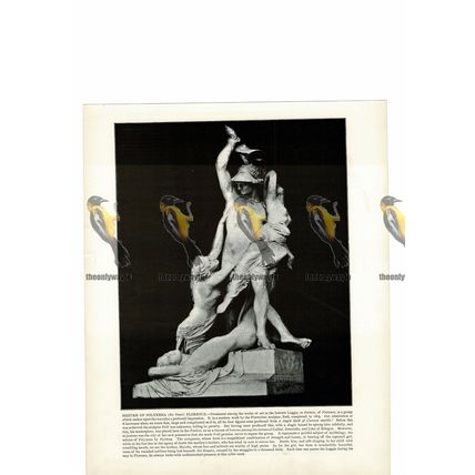 Seizure of Polyxena, Fedi, Florence, Italy, Book Illustration (Print), 1899