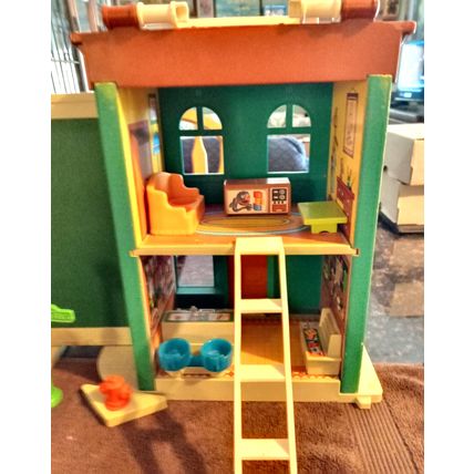 Old Fisher Price Play Family Sesame Street # 938 12 1/2" Tall 1975 100% Complete