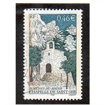 FRA 2002 46c 'SAINT SER CHAPEL' FINE USED (EBID20355)