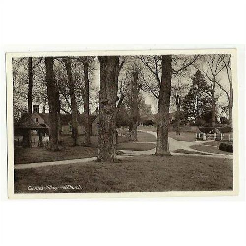 Buckinghamshire CHENIES Village and Church Postcard (11174)