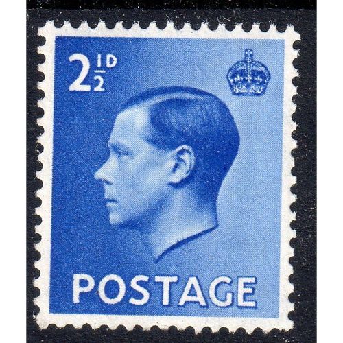 sg460 21/2d bright blue m/mint (G95)