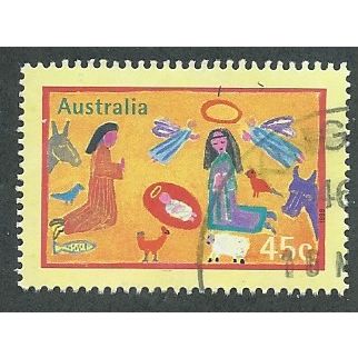 AUS 1998 45c 'CHRISTMAS' FINE USED (EBID44-472)