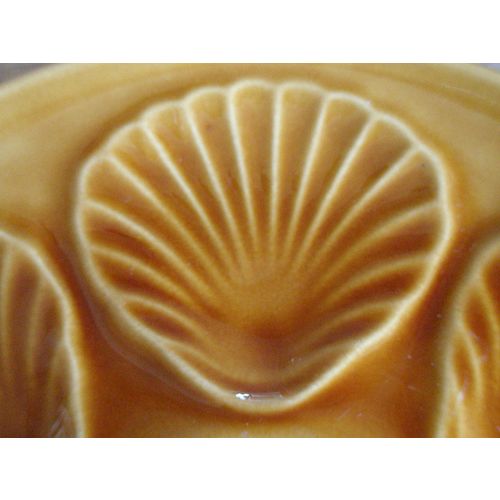 Vintage French Seafood Scallop Plate