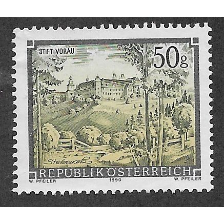AUT 1984 50g 'MONATERIES AND ABBEYS' FINE USED (EBID53-583)