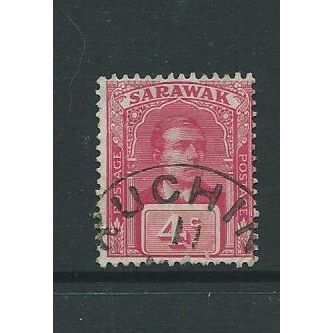 malaysia stamps sarawak sg53 used sg 53