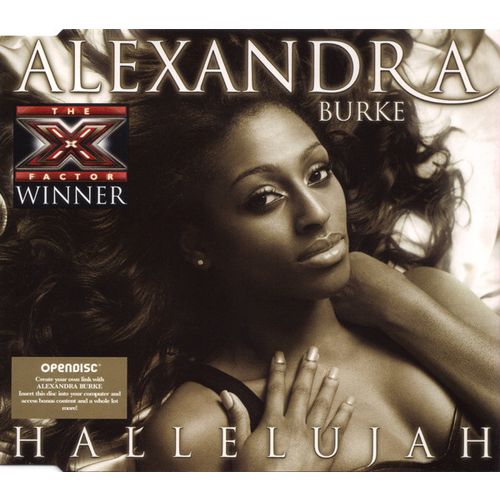 alexander burke hallelujah cd single.