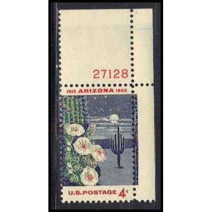 1192 4c Arizona Fine MNH P#S UR 27128 ZA3041