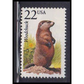 2307 22c Woodchuck Fine MNH MA2839 (2)