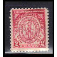 682 2c Massachusetts Fine MNH O1843