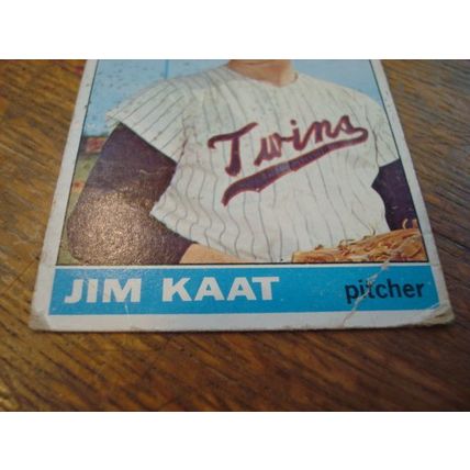 1966 Topps, JIM KAAT, Twins, #445