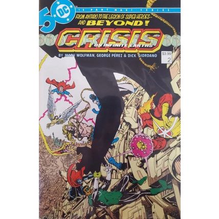 Crisis on Infinite Earths (1985) #2 DC Comics Fascimile Editiion WOLFMAN PEREZ