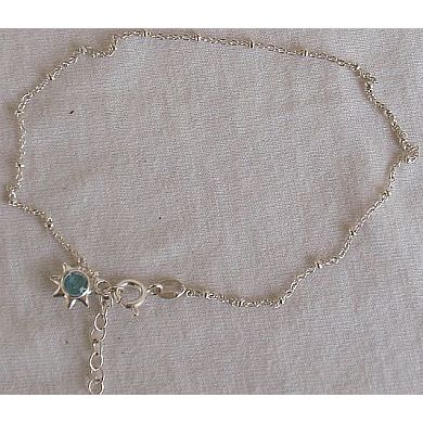 Light blue star silver star