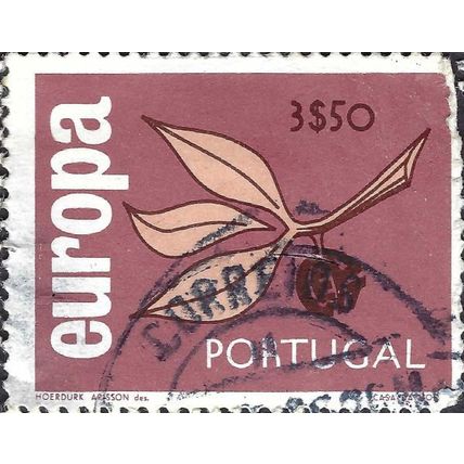 PORTUGAL, Europa, Fruit, maroon 1965, 3.50Esc