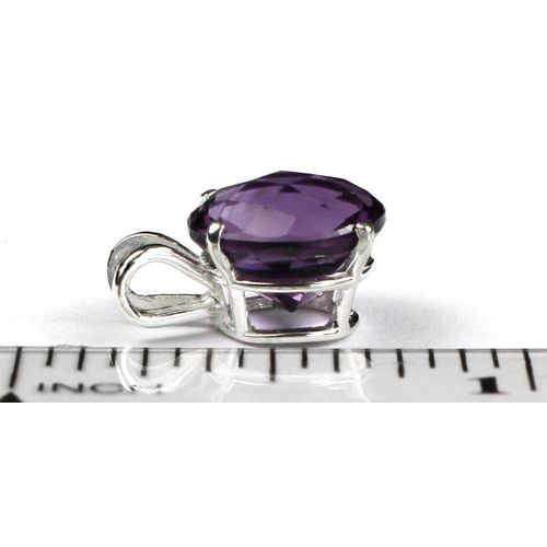 Amethyst, 925 Sterling Silver Pendant, SP089