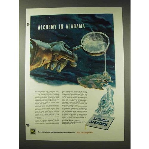 1948 Reynolds Aluminum Ad - Alchemy in Alabama
