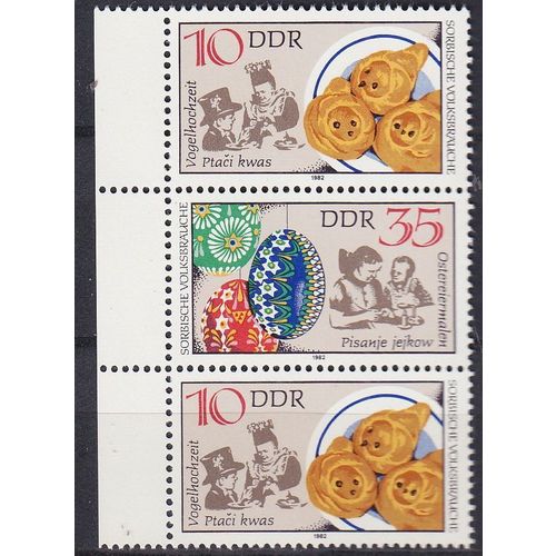 GERMANY DDR [1982] MiNr 2716 SZd249 ( **/mnh ) Trachten