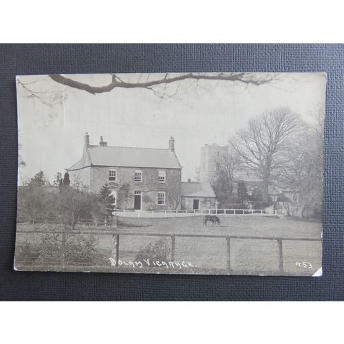 Bolam Vicarage, St Andrews Church, Bolam, Belsay, Northumberland Postcard