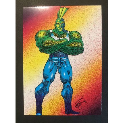 The Savage Dragon trading card #6, excellent condition!