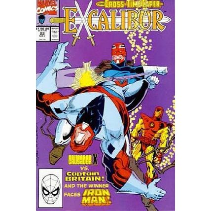 Excalibur (Vol 1) # 022 VFN+ ORIG US COMICS