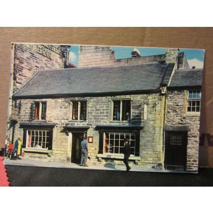 OLD ORIGINAL BAKEWELL PUDDING SHOP, BAKEWELL, Derbyshire used postcard. 1998 =