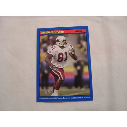 Anaquan Boldin 2005 Bazooka BLUE NO. 39