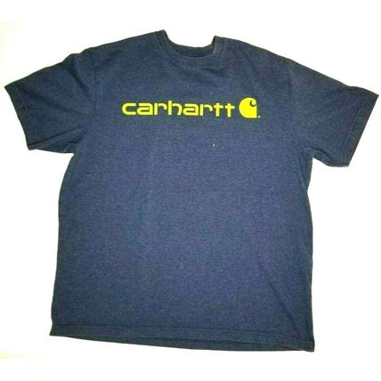 Carhartt Men's Short-Sleeve T-shirt Size L Blue (T10B)