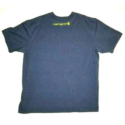 Carhartt Men's Short-Sleeve T-shirt Size L Blue (T10B)