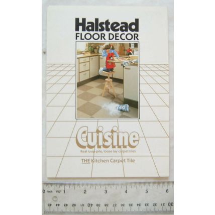 c1980s Halstead Floor Decor, Cuisine, The Kitchen Carpet Tile