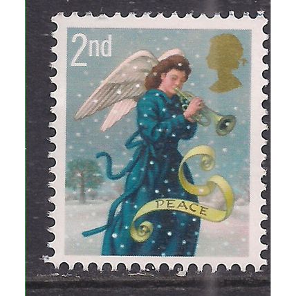 GB 2007 QE2 2nd Christmas Angel with Trumpet Umm SG 2789 ( H1328 )