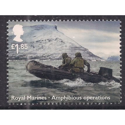 GB 2022 QE2 £1.85 Royal Marines ' Amphibious Operations ' Umm ( C1158 )