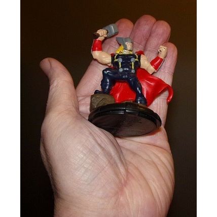 THOR FIGURINE : MARVEL COMICS : JAKKS : 3.5"