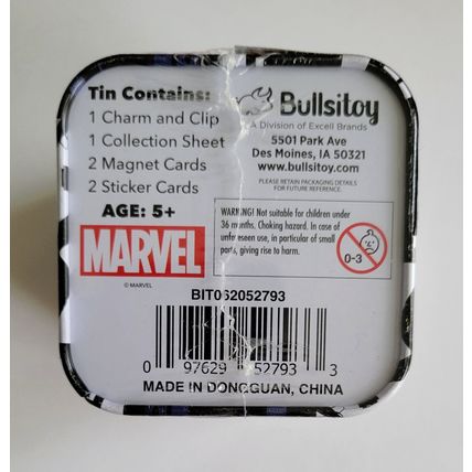 Lot of 4 Marvel Spider-man Tins