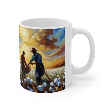 Downhome Sharecropping In the Heat of the Day #8 11oz Ceramic Coffee Mug