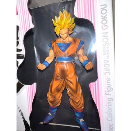 Dragon Ball Z Banpresto HSCF 09 Goku Super Saiyan 2 Highspec Coloring Figure
