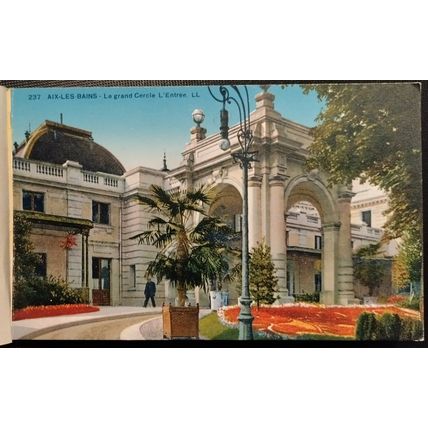 Aix-les-Bains, c.1920s - Carnet des 18 Cartes Postales - Lévy et Neurdein