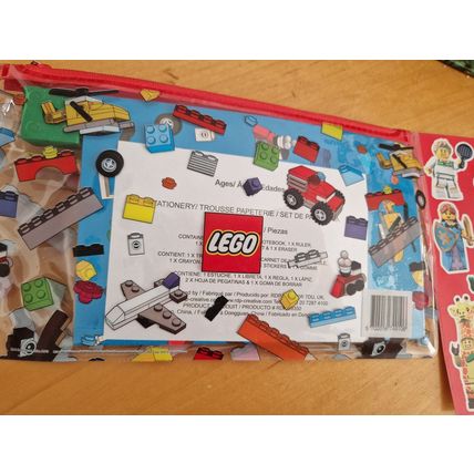 LEGO 7 Piece Pencil Case Pack