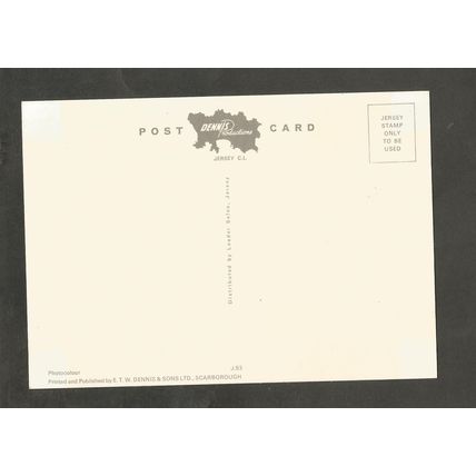 Postcard Channel Islands Jersey Dennis J53 Battle of Flowers