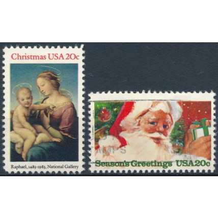 Christmas - USA 1983 - F H - Sc 2063/4