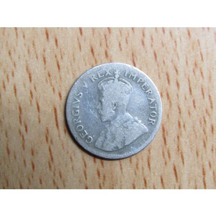 South Africa 1924 3d Threepence Coin