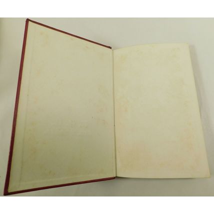 Antique Leather Bound Book Gentleman Of France S Weyman Gaskell Evans Family
